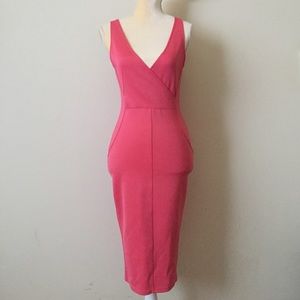 TFNS LONDON Midi Scuba Dress